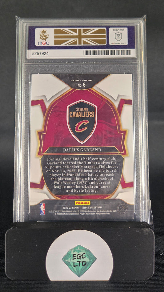 Darius Garland #6 - 2023 PANINI Select - BLUE - MGC GM MT 10