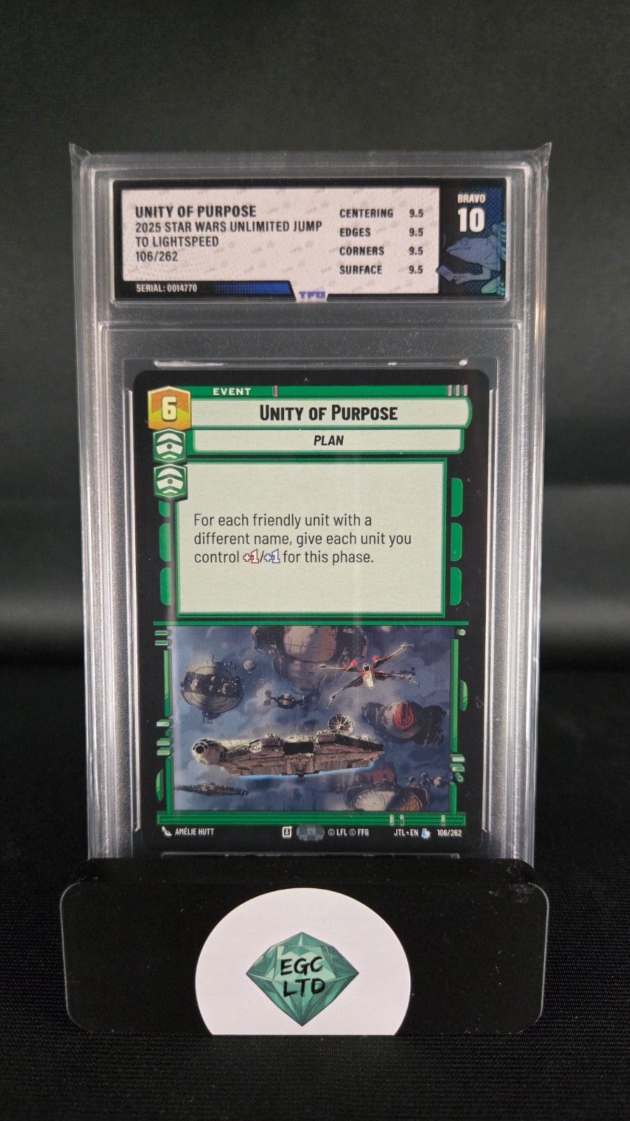 Unity of Purpose #106 - 2025 Jump To Lightspeed - Tree Frog Grading - BRAVO 10
