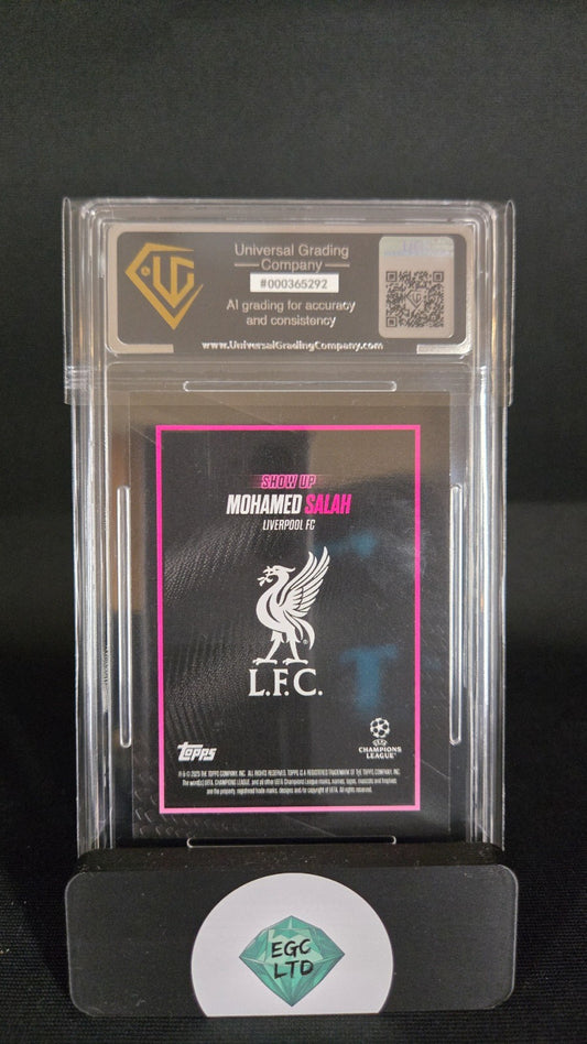Mohamed Salah - 2024 Topps Showtime - Liverpool FC - Universal Grading - 9.5