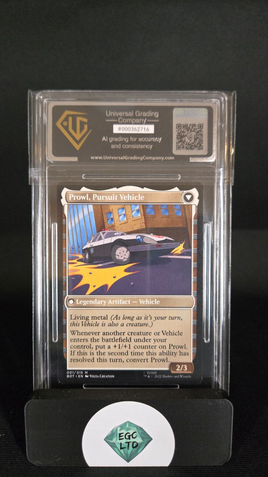 Prowl, Stoic Strategist 1/15 - 2022 Brothers War MTG - Universal Grading - 9