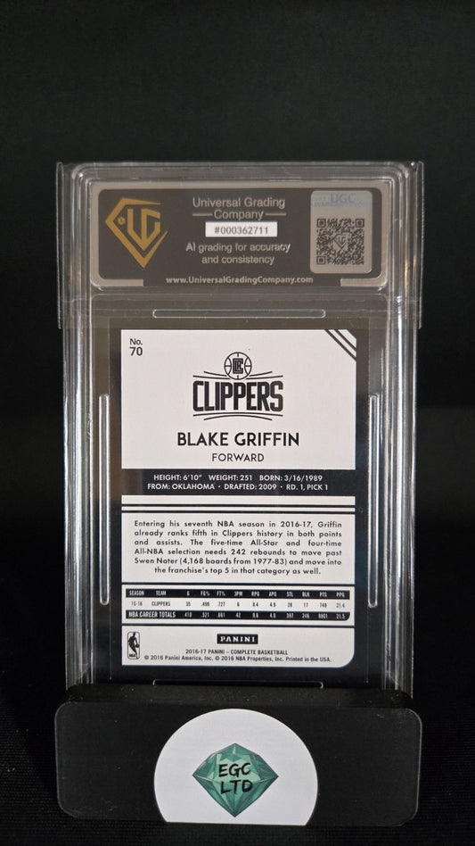 Blake Griffin No.70 - 2016/17 Panini Complete Basketball - Universal Grading - 9