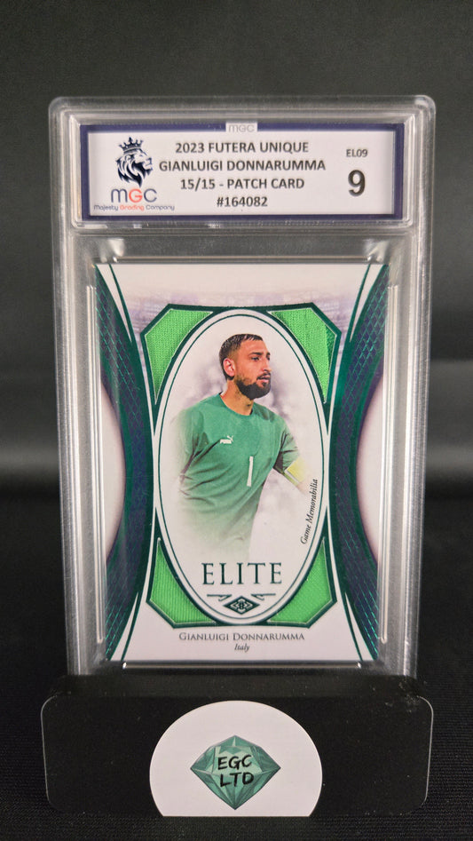 Gianluigi Donnarumma #EL09 No. 15/15 - 2023 Futera Unique - MGC - 9