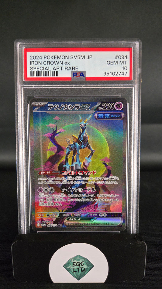 Iron Crown ex 94/71 - 2024 sv5M Cyber Judge - PSA 10