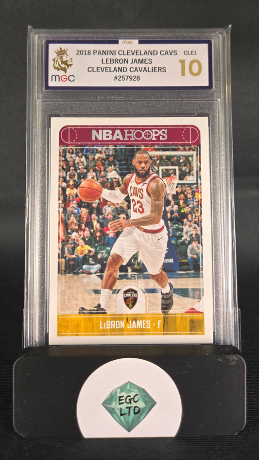 LeBron James #CLE1 - 2018 PANINI Cleveland Cavaliers - MGC GM MT 10