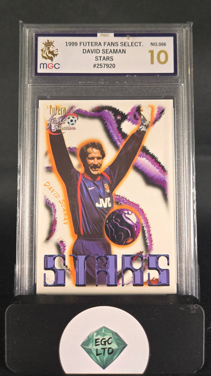 David Seaman #66 - 1999 FUTERA Fans Select - MGC GM MT 10