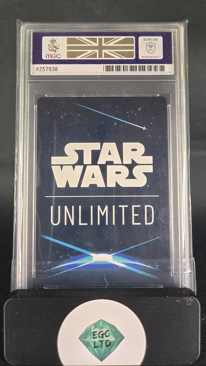 Emperor Palpatine #135 - Star Wars Unlimited - Foil - MGC Grade 9