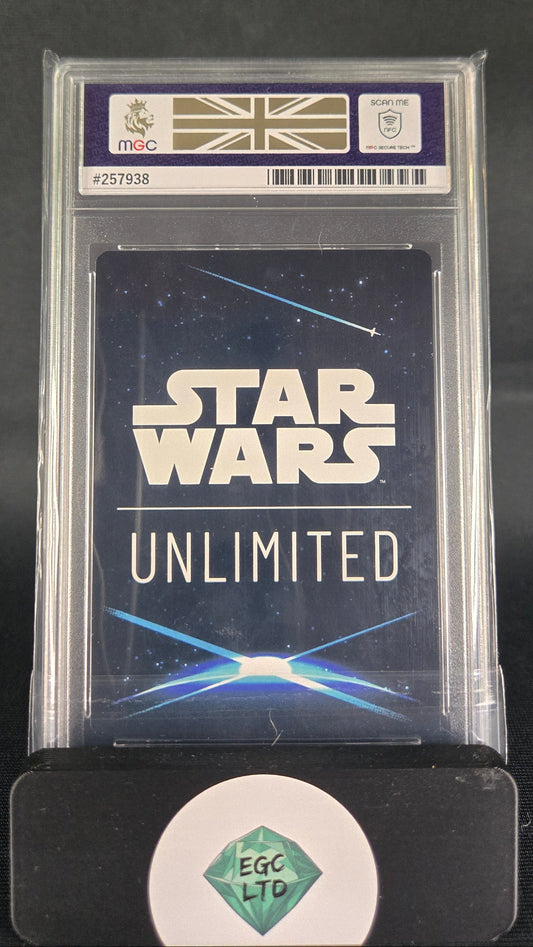 Emperor Palpatine #135 - Star Wars Unlimited - Foil - MGC Grade 9