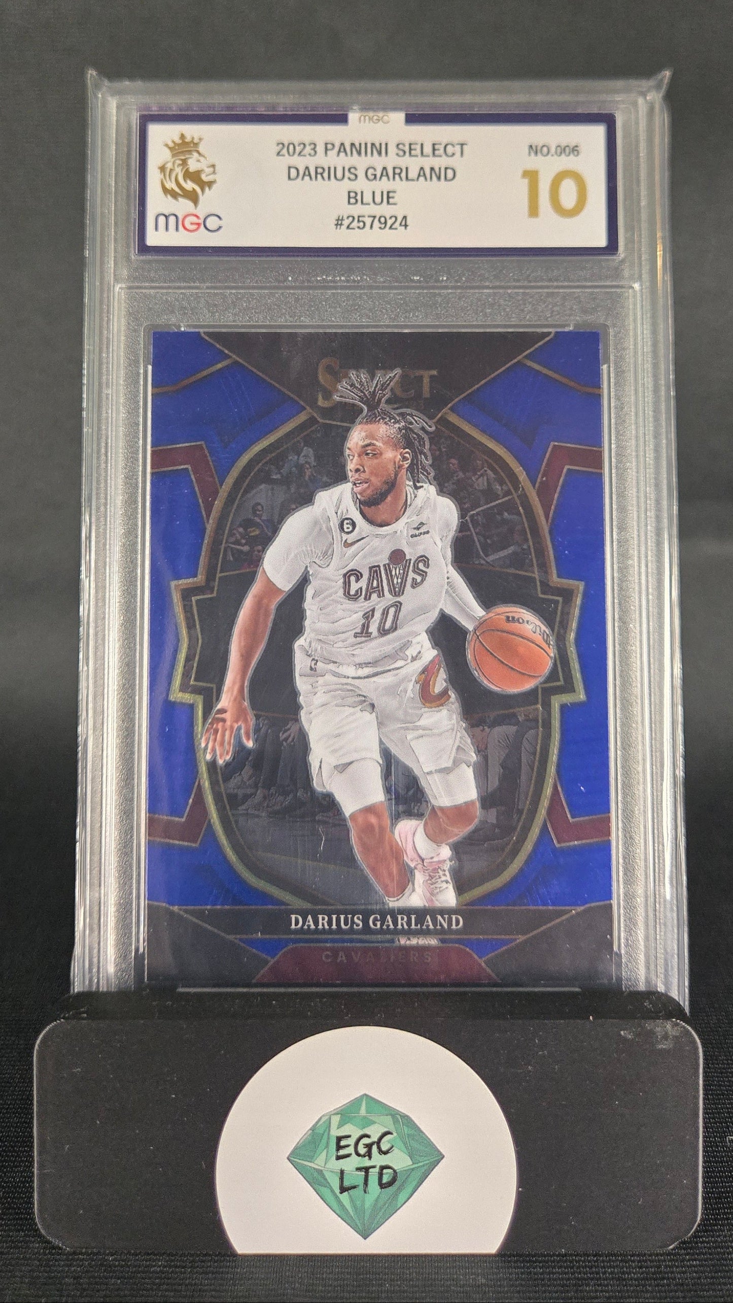 Darius Garland #6 - 2023 PANINI Select - BLUE - MGC GM MT 10