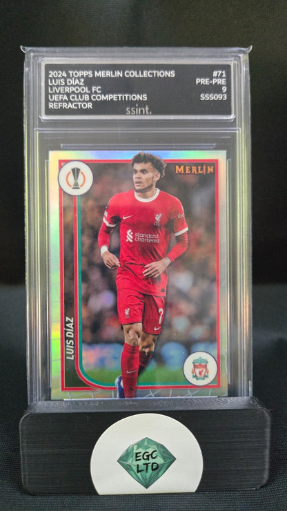 Luis Diaz #71 - Topps Merlin Collections - Graded 9 - SSINT