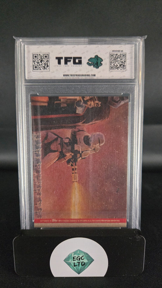 The Millennium Falcon Attacked #88 - 2015 Topps - Tree Frog Grading - BRAVO 10