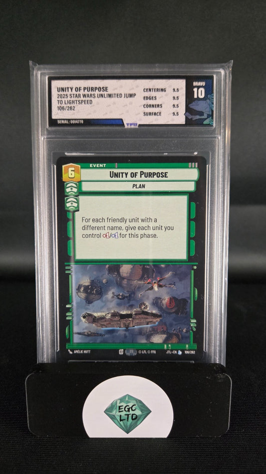 Unity of Purpose #106 - 2025 Jump To Lightspeed - Tree Frog Grading - BRAVO 10