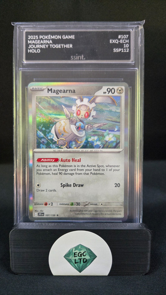 Magerna #107 - Holo - Journey Together - Graded GM MT 10 - SSINT