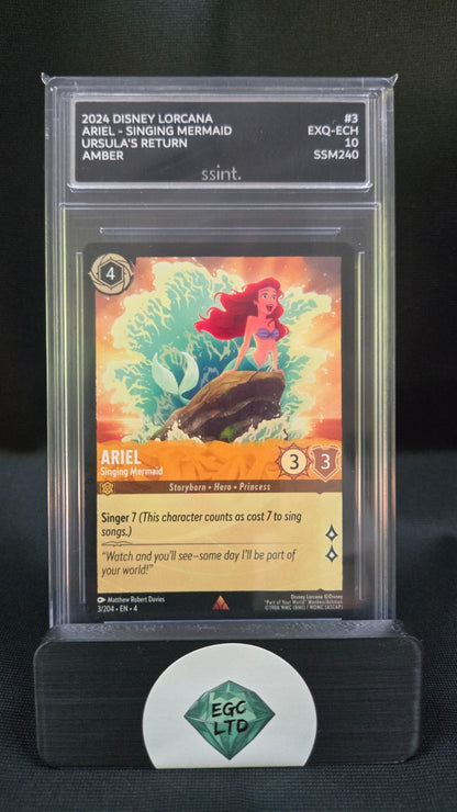 Ariel, Singing Mermaid #3 - Ursula's Return - Graded GM MT 10 - SSINT
