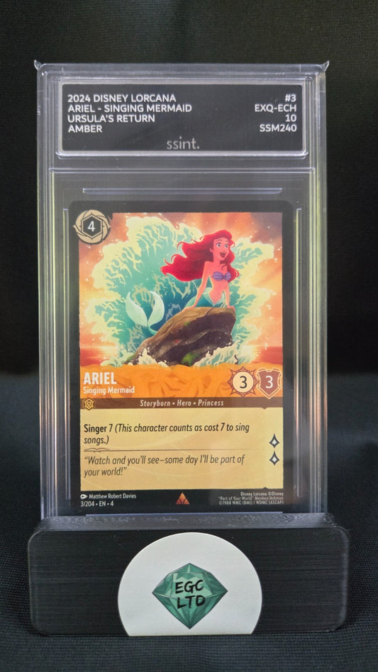 Ariel, Singing Mermaid #3 - Ursula's Return - Graded GM MT 10 - SSINT