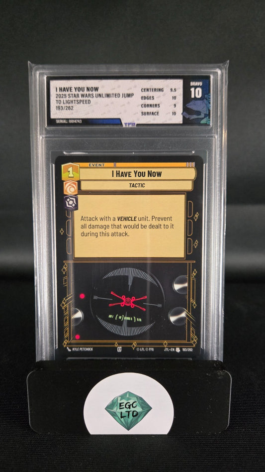 I have you now #193 - 2025 Jump To Lightspeed - Tree Frog Grading - BRAVO 10