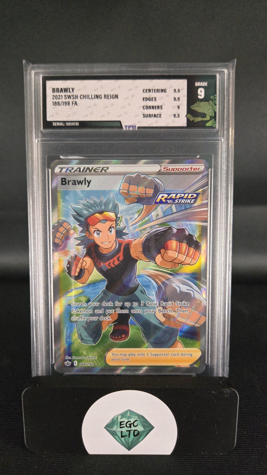 Brawly #188 - 2021 Chilling Reign - Tree Frog Grading - 9