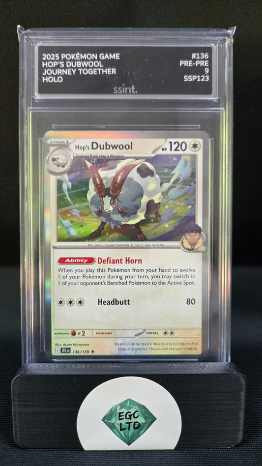 Hop's Dubwool #136 - Journey Together - Graded 9 - SSINT