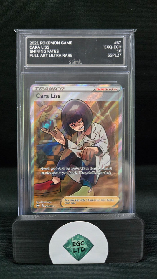 Cara Liss #67 - Shining Fates - Graded GM MT 10 - SSINT