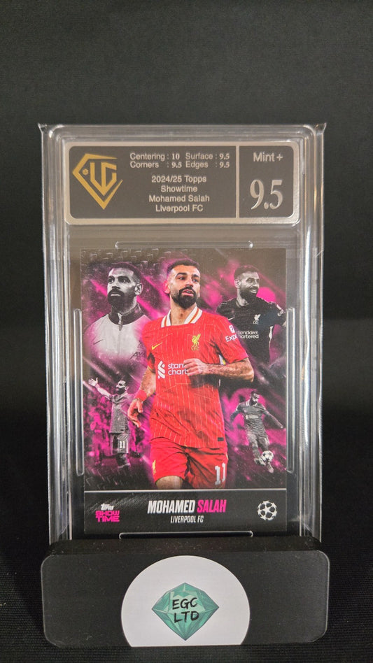 Mohamed Salah - 2024 Topps Showtime - Liverpool FC - Universal Grading - 9.5